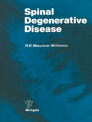 cover image of Spinal Degenerative Disease